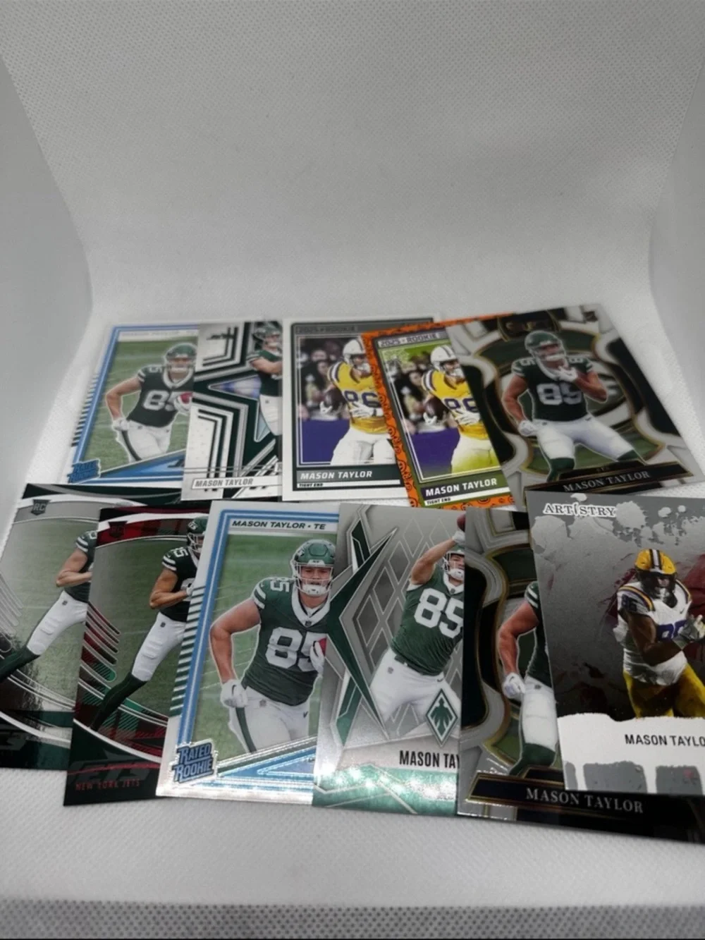 ❗️New York jets card lot- rookies, inserts, parallels, #’d, base, veterans, mem - Picture 11 of 16